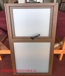 termopanel de aluminio